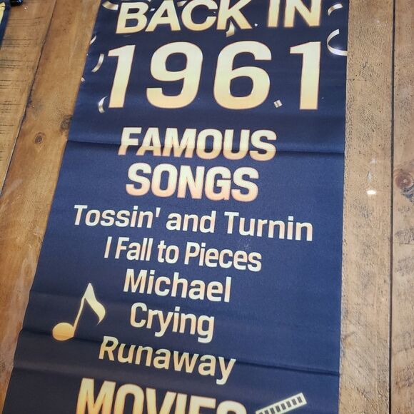 Birthday Anniversary Scroll Banner - Picture 2 of 7